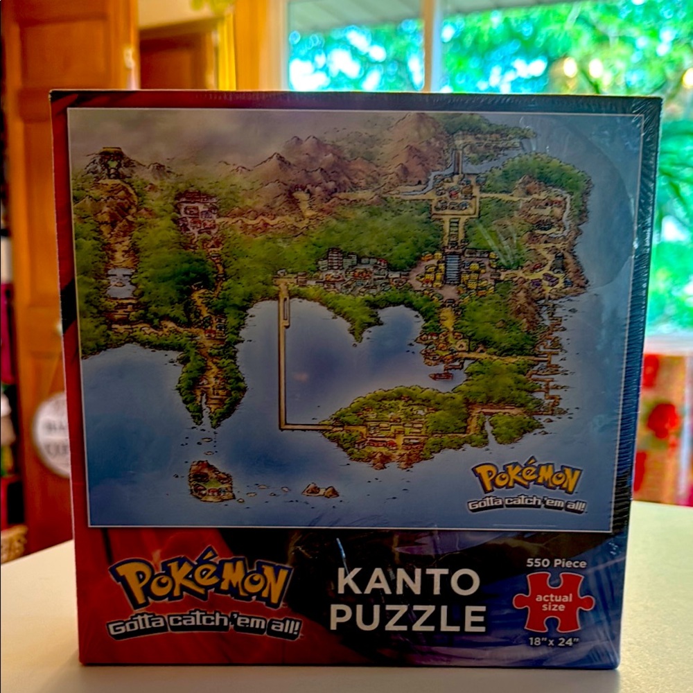 Pokémon Kanto Puzzle 550 Piece